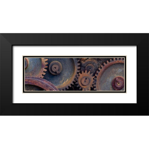 The Long Grind Black Modern Wood Framed Art Print with Double Matting by Norm Stelfox