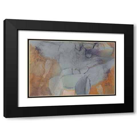 Martinique Beach II Black Modern Wood Framed Art Print with Double Matting by Stelfox, Norm