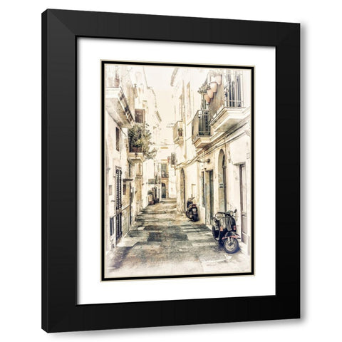 Italy III Black Modern Wood Framed Art Print with Double Matting by Stelfox, Norm