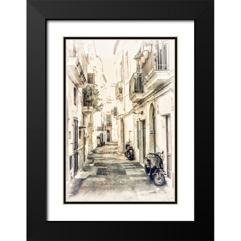 Italy III Black Modern Wood Framed Art Print with Double Matting by Stelfox, Norm