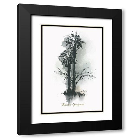 Everglades III Black Modern Wood Framed Art Print with Double Matting by Rick Novak