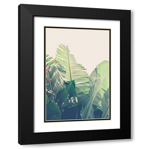 Clear Skies Blush VersionÂ  Black Modern Wood Framed Art Print with Double Matting by Orlov, Irena