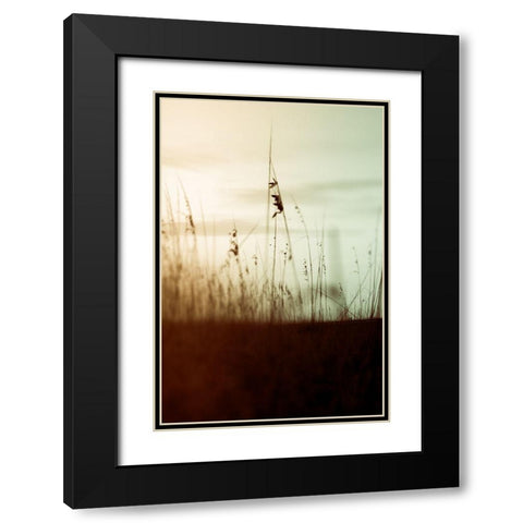 Quiet Dusk II Black Modern Wood Framed Art Print with Double Matting by Joy, Olivia