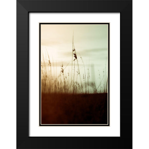 Quiet Dusk II Black Modern Wood Framed Art Print with Double Matting by Joy, Olivia