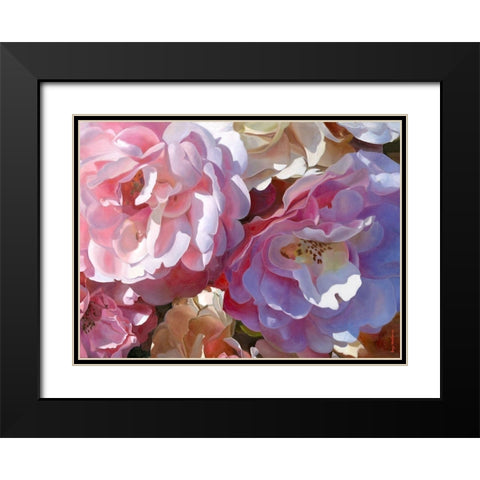Escapade Ever Fallen In Love? Black Modern Wood Framed Art Print with Double Matting by Montana, Enzo