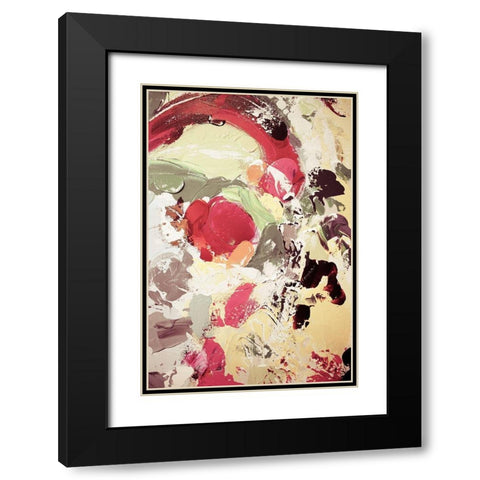 Creole I Black Modern Wood Framed Art Print with Double Matting by Orlov, Irena