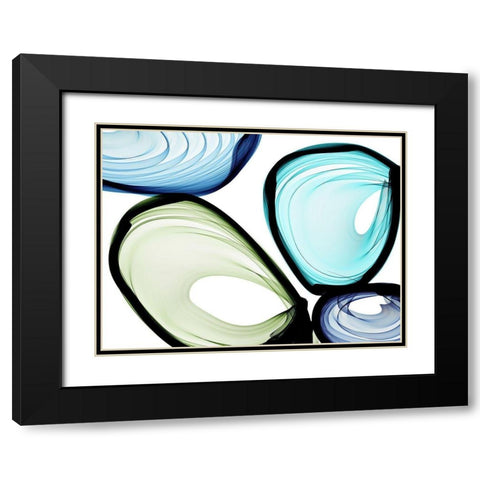 Only a Few VII Black Modern Wood Framed Art Print with Double Matting by Orlov, Irena