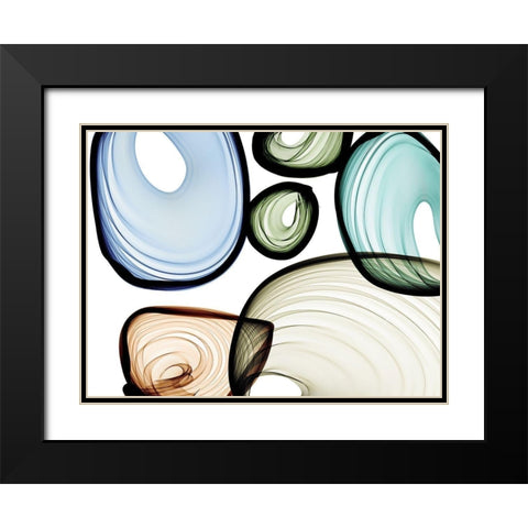 Industrial Feel I  Black Modern Wood Framed Art Print with Double Matting by Orlov, Irena