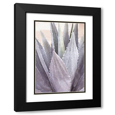 Plant Symphony Black Modern Wood Framed Art Print with Double Matting by Orlov, Irena