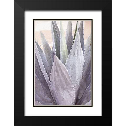 Plant Symphony Black Modern Wood Framed Art Print with Double Matting by Orlov, Irena