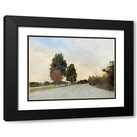 Quiet place III Black Modern Wood Framed Art Print with Double Matting by Orlov, Irena