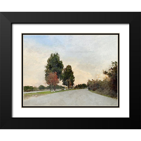 Quiet place III Black Modern Wood Framed Art Print with Double Matting by Orlov, Irena