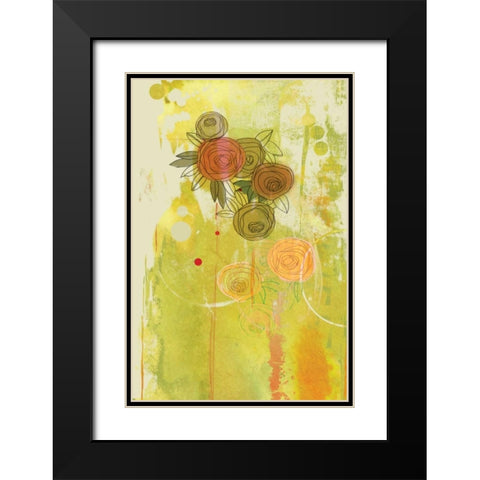 For You Black Modern Wood Framed Art Print with Double Matting by PI Studio