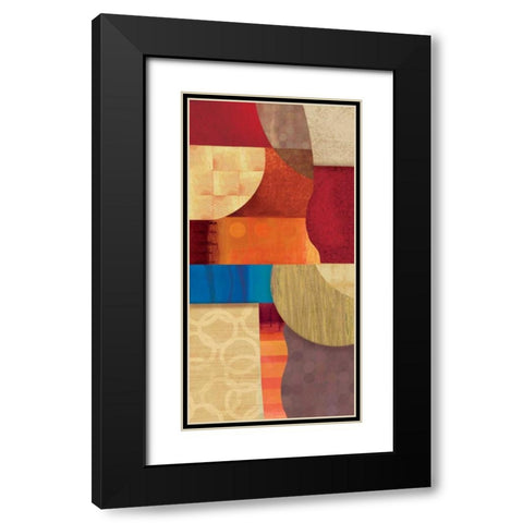 Conversion III Black Modern Wood Framed Art Print with Double Matting by PI Studio