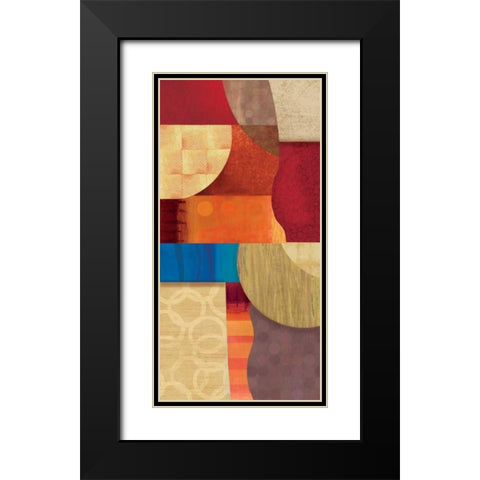 Conversion III Black Modern Wood Framed Art Print with Double Matting by PI Studio