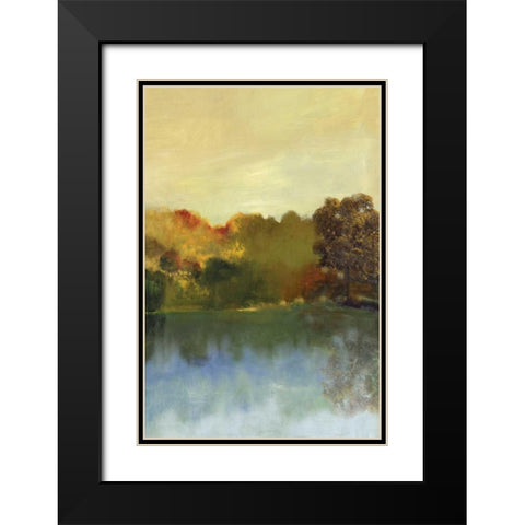 Natural Black Modern Wood Framed Art Print with Double Matting by PI Studio