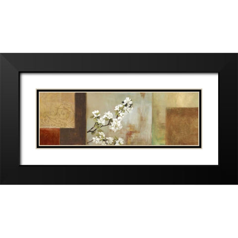 Bliss in the Afternoon Black Modern Wood Framed Art Print with Double Matting by PI Studio