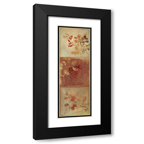 Rustique I Black Modern Wood Framed Art Print with Double Matting by PI Studio