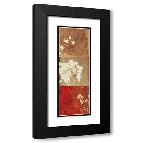 Rustique II Black Modern Wood Framed Art Print with Double Matting by PI Studio