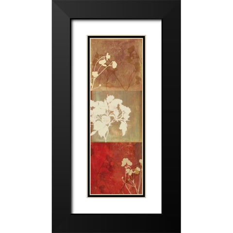 Rustique II Black Modern Wood Framed Art Print with Double Matting by PI Studio