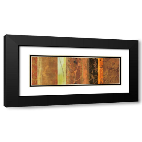 Autumn Soprana Black Modern Wood Framed Art Print with Double Matting by PI Studio