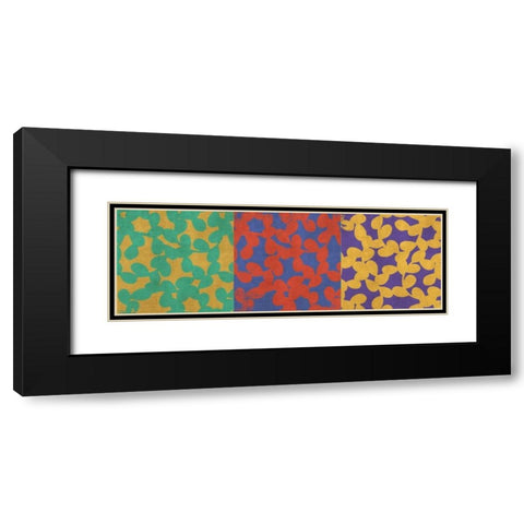 Fun I Black Modern Wood Framed Art Print with Double Matting by PI Studio