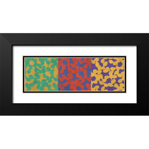 Fun I Black Modern Wood Framed Art Print with Double Matting by PI Studio