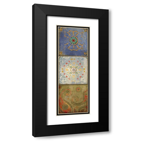 Scarboro Fair I Black Modern Wood Framed Art Print with Double Matting by PI Studio