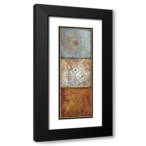 Scarboro Fair II Black Modern Wood Framed Art Print with Double Matting by PI Studio