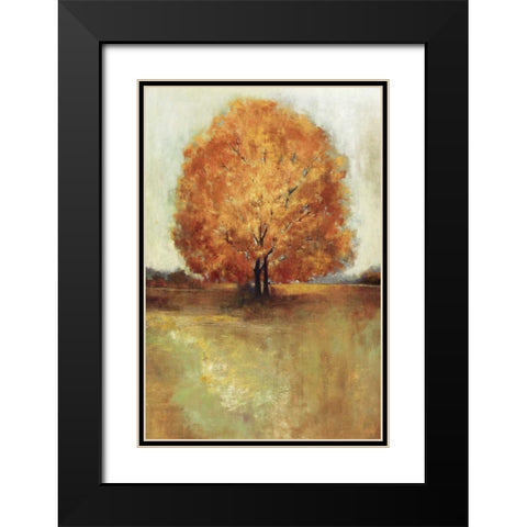 Field of Dreams Panel  Black Modern Wood Framed Art Print with Double Matting by PI Studio