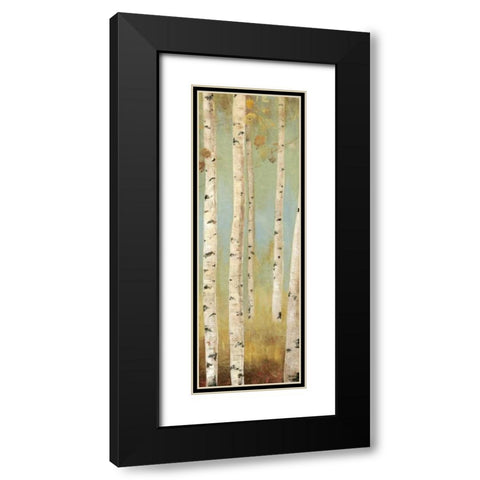 Eco Panel I Black Modern Wood Framed Art Print with Double Matting by PI Studio