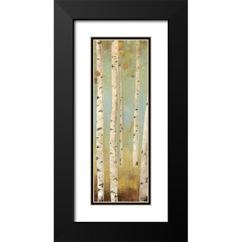 Eco Panel I Black Modern Wood Framed Art Print with Double Matting by PI Studio