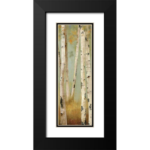 Eco Panel II Black Modern Wood Framed Art Print with Double Matting by PI Studio