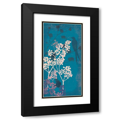 Birds Eye View II Black Modern Wood Framed Art Print with Double Matting by PI Studio