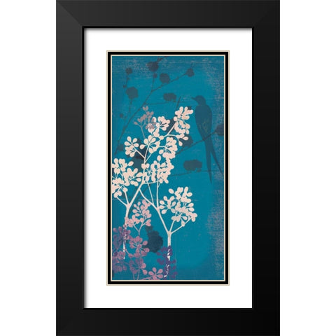 Birds Eye View II Black Modern Wood Framed Art Print with Double Matting by PI Studio