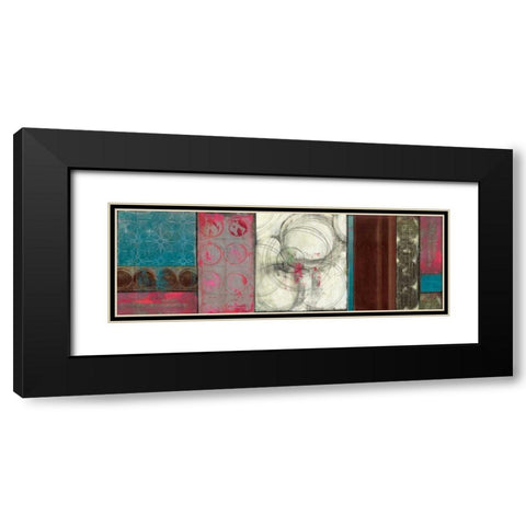 Bollywood Black Modern Wood Framed Art Print with Double Matting by PI Studio