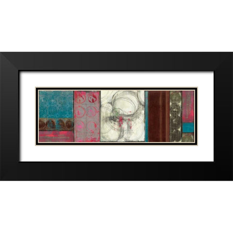 Bollywood Black Modern Wood Framed Art Print with Double Matting by PI Studio