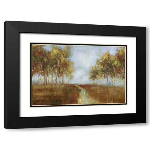 Dream Meadow I Black Modern Wood Framed Art Print with Double Matting by PI Studio