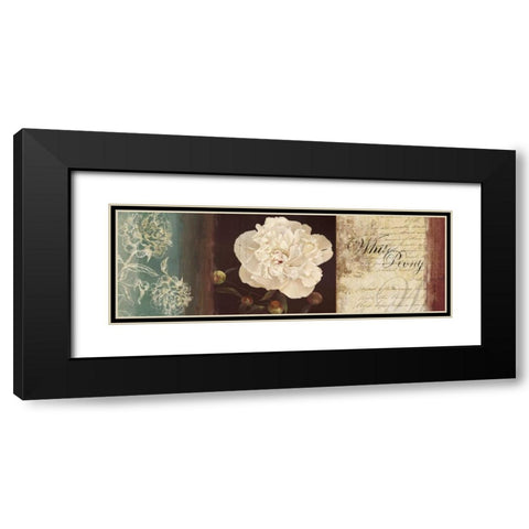 Romanticism Black Modern Wood Framed Art Print with Double Matting by PI Studio
