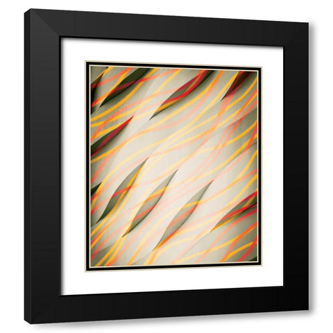 Current Black Modern Wood Framed Art Print with Double Matting by PI Studio