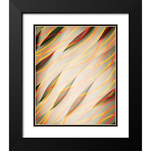 Current Black Modern Wood Framed Art Print with Double Matting by PI Studio