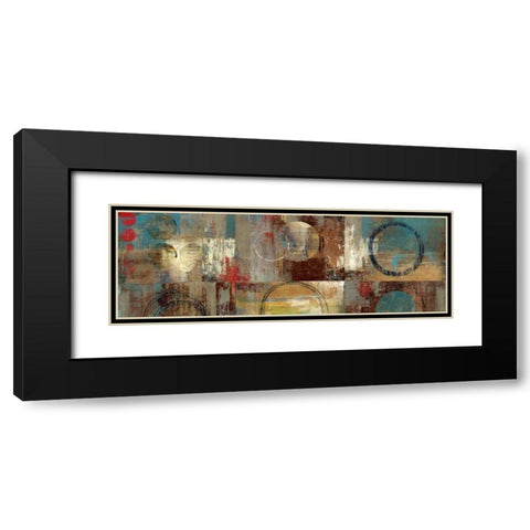 Play Around I Black Modern Wood Framed Art Print with Double Matting by PI Studio