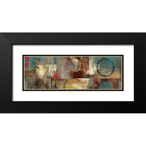Play Around I Black Modern Wood Framed Art Print with Double Matting by PI Studio