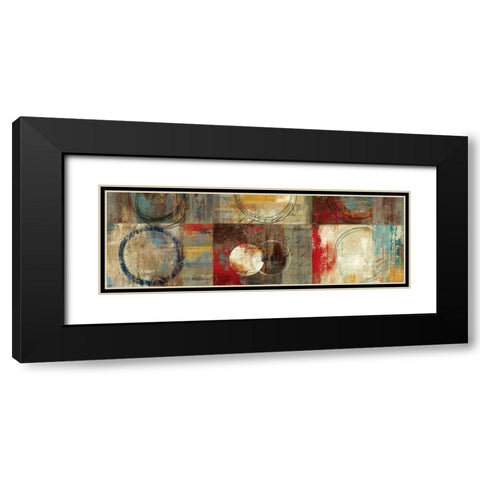 Play Around I Black Modern Wood Framed Art Print with Double Matting by PI Studio