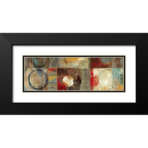 Play Around I Black Modern Wood Framed Art Print with Double Matting by PI Studio