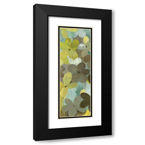 Acquiesce Black Modern Wood Framed Art Print with Double Matting by PI Studio