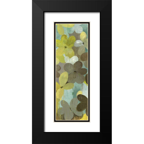 Acquiesce Black Modern Wood Framed Art Print with Double Matting by PI Studio