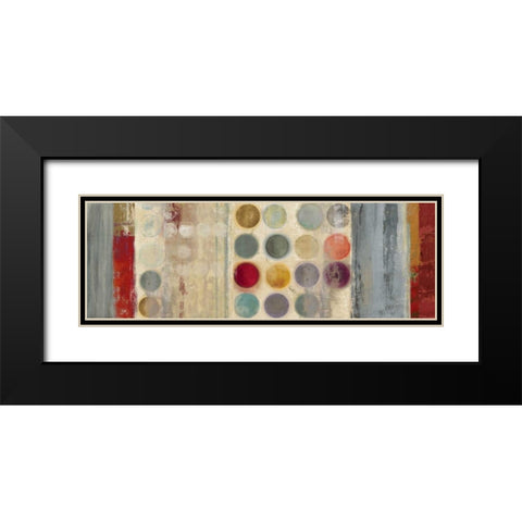 Sundried and Spotted Black Modern Wood Framed Art Print with Double Matting by PI Studio