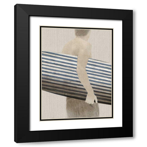 Little Luxury I Black Modern Wood Framed Art Print with Double Matting by PI Studio