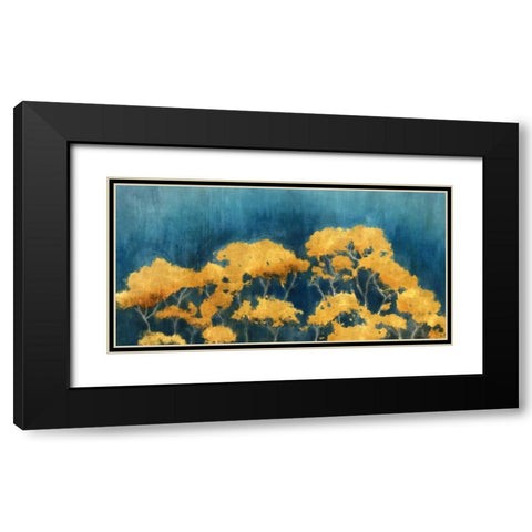 Fresh Endeavor Black Modern Wood Framed Art Print with Double Matting by PI Studio